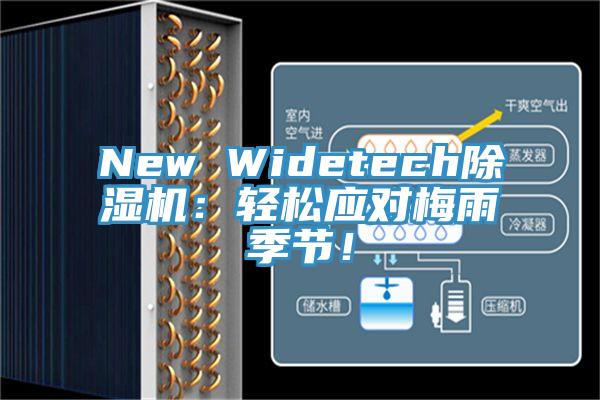 New Widetech除濕機：輕松應(yīng)對梅雨季節(jié)！
