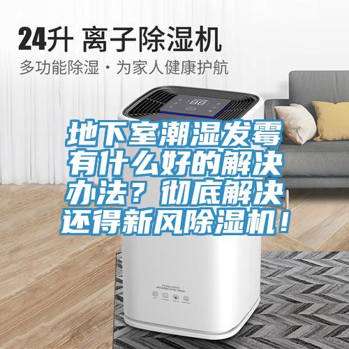 地下室潮濕發(fā)霉有什么好的解決辦法？徹底解決還得新風(fēng)除濕機(jī)！