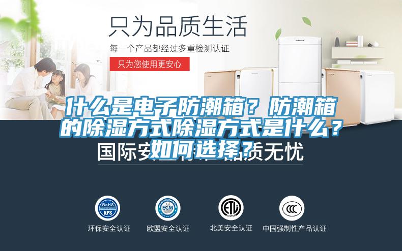 什么是電子防潮箱？防潮箱的除濕方式除濕方式是什么？如何選擇？
