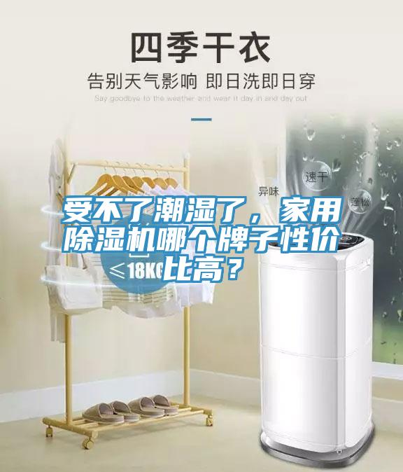 受不了潮濕了，家用除濕機哪個牌子性價比高？