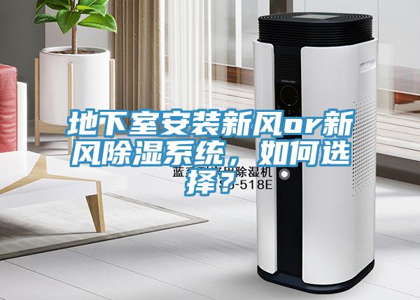 地下室安裝新風(fēng)or新風(fēng)除濕系統(tǒng)，如何選擇？