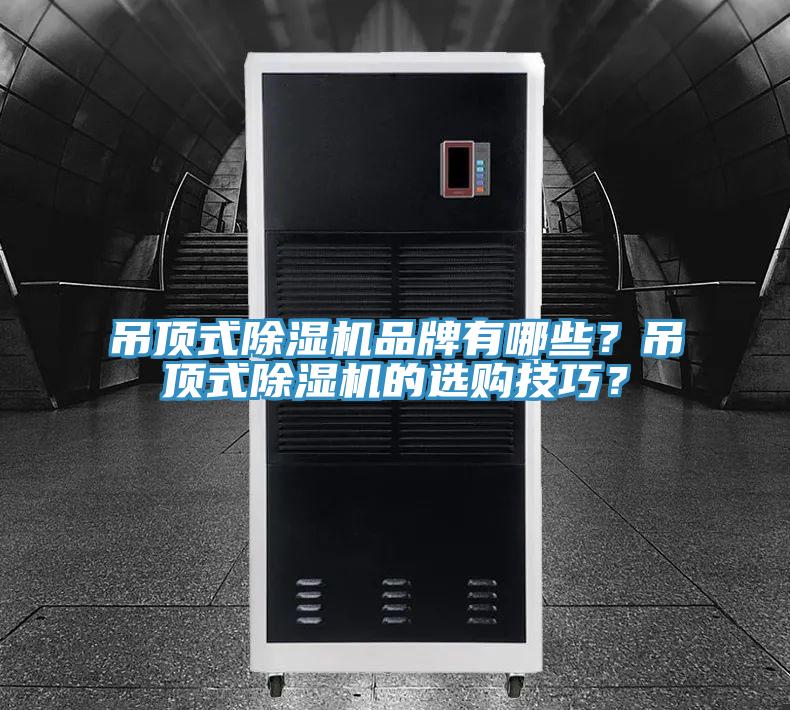 吊頂式除濕機品牌有哪些？吊頂式除濕機的選購技巧？