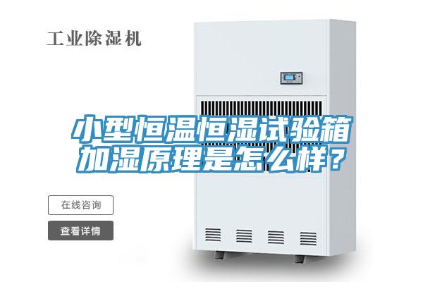 小型恒溫恒濕試驗箱加濕原理是怎么樣？