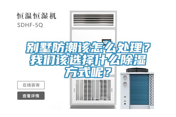別墅防潮該怎么處理？我們該選擇什么除濕方式呢？