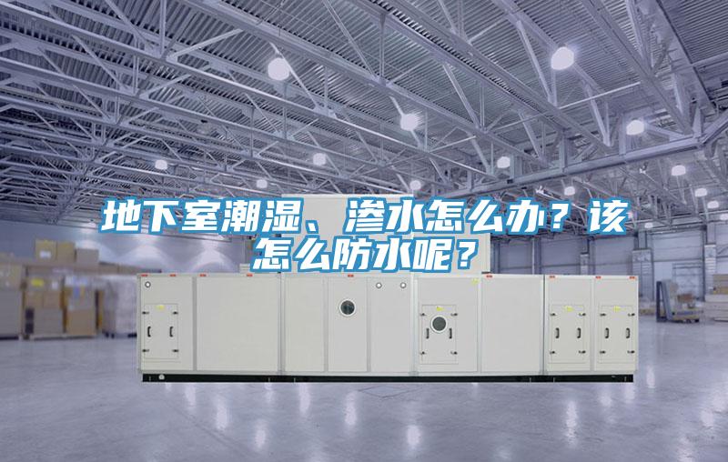 地下室潮濕、滲水怎么辦？該怎么防水呢？