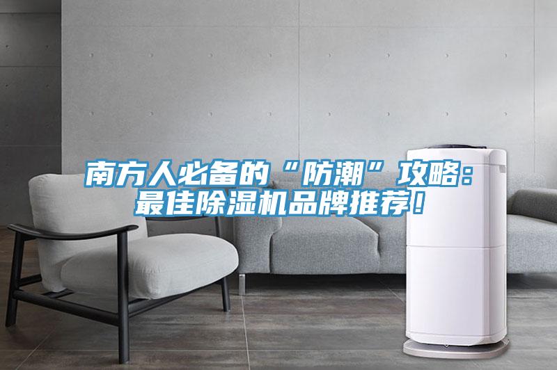 南方人必備的“防潮”攻略：最佳除濕機品牌推薦！