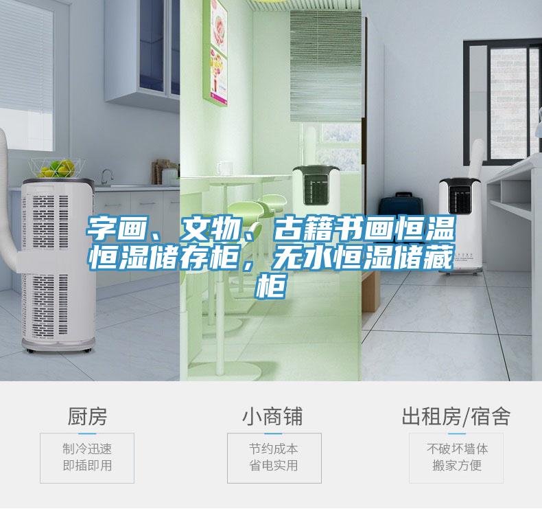 字畫、文物、古籍書畫恒溫恒濕儲存柜，無水恒濕儲藏柜