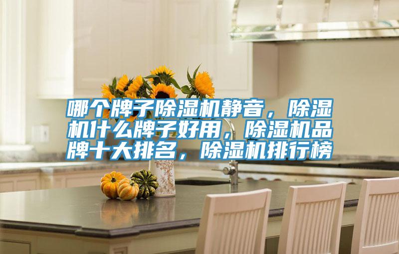 哪個牌子除濕機靜音，除濕機什么牌子好用，除濕機品牌十大排名，除濕機排行榜