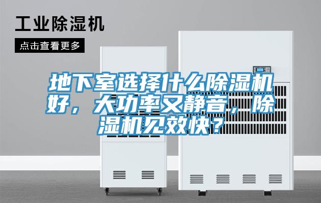 地下室選擇什么除濕機(jī)好，大功率又靜音，除濕機(jī)見效快？