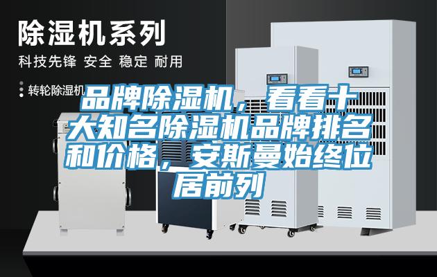 品牌除濕機(jī)，看看十大知名除濕機(jī)品牌排名和價(jià)格，安斯曼始終位居前列