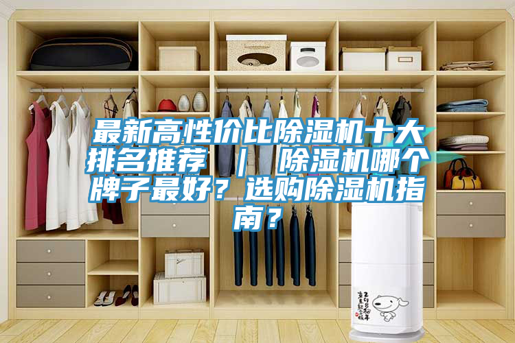最新高性價比除濕機十大排名推薦 ｜ 除濕機哪個牌子最好？選購除濕機指南？