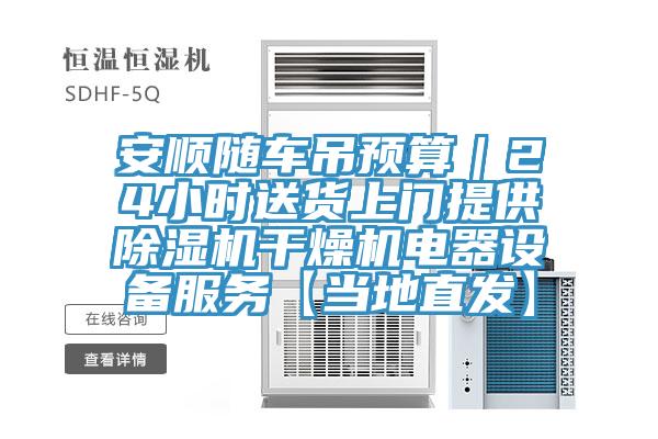 安順隨車吊預算｜24小時送貨上門提供除濕機干燥機電器設備服務【當地直發(fā)】