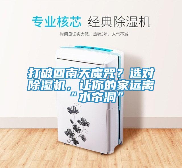 打破回南天魔咒？選對除濕機，讓你的家遠離“水簾洞”