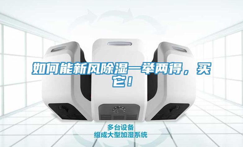 如何能新風(fēng)除濕一舉兩得，買它！