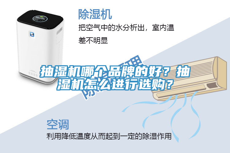 抽濕機哪個品牌的好？抽濕機怎么進行選購？