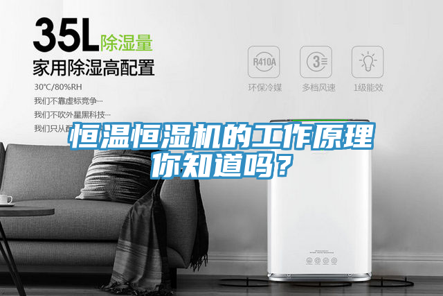 恒溫恒濕機(jī)的工作原理你知道嗎？