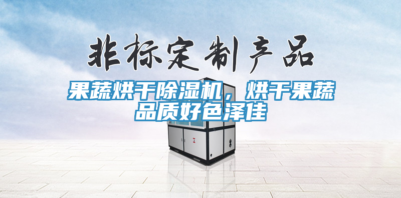果蔬烘干除濕機(jī)，烘干果蔬品質(zhì)好色澤佳