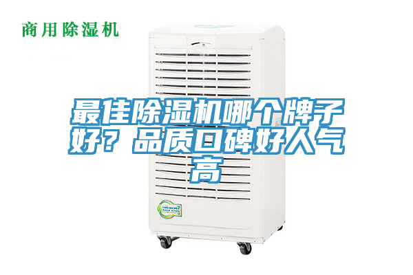 最佳除濕機(jī)哪個牌子好？品質(zhì)口碑好人氣高