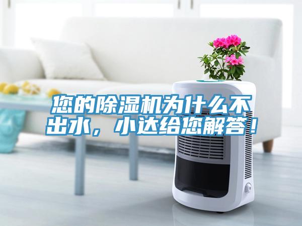 您的除濕機(jī)為什么不出水，小達(dá)給您解答！