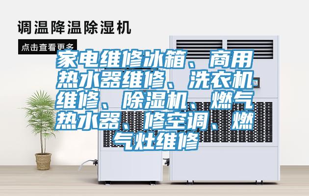 家電維修冰箱、商用熱水器維修、洗衣機(jī)維修、除濕機(jī)、燃?xì)鉄崴?、修空調(diào)、燃?xì)庠罹S修