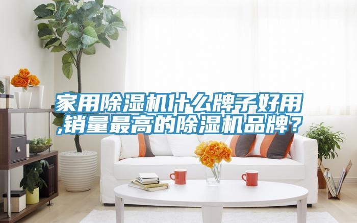 家用除濕機(jī)什么牌子好用,銷量最高的除濕機(jī)品牌？