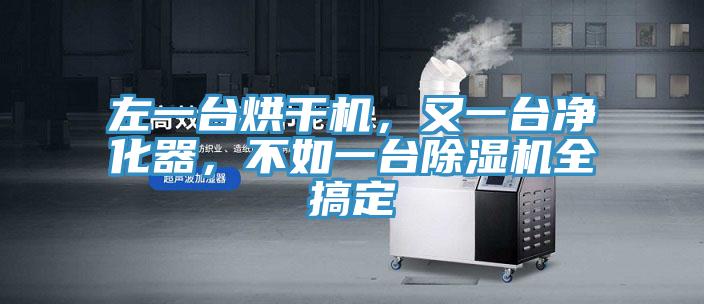 左一臺烘干機(jī)，又一臺凈化器，不如一臺除濕機(jī)全搞定