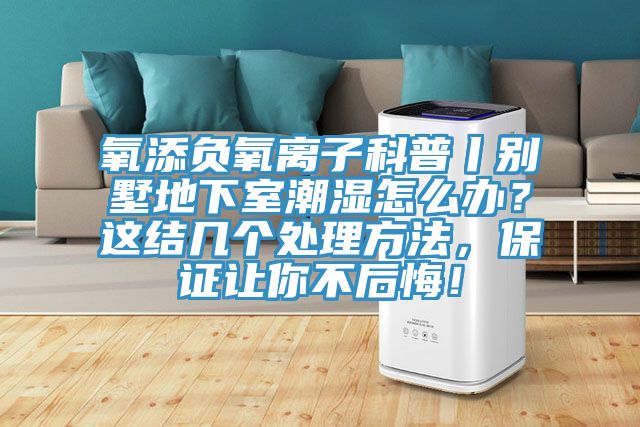 氧添負氧離子科普丨別墅地下室潮濕怎么辦？這結(jié)幾個處理方法，保證讓你不后悔！