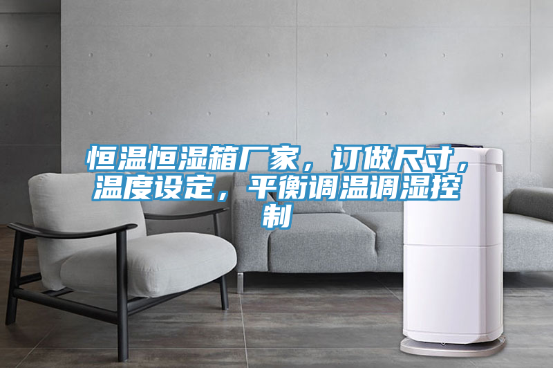 恒溫恒濕箱廠家，訂做尺寸，溫度設定，平衡調(diào)溫調(diào)濕控制