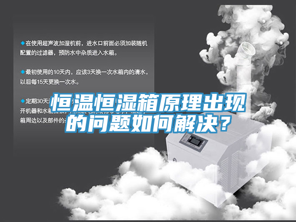 恒溫恒濕箱原理出現(xiàn)的問題如何解決？