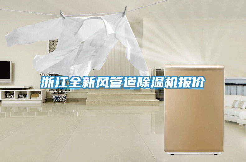 浙江全新風管道除濕機報價