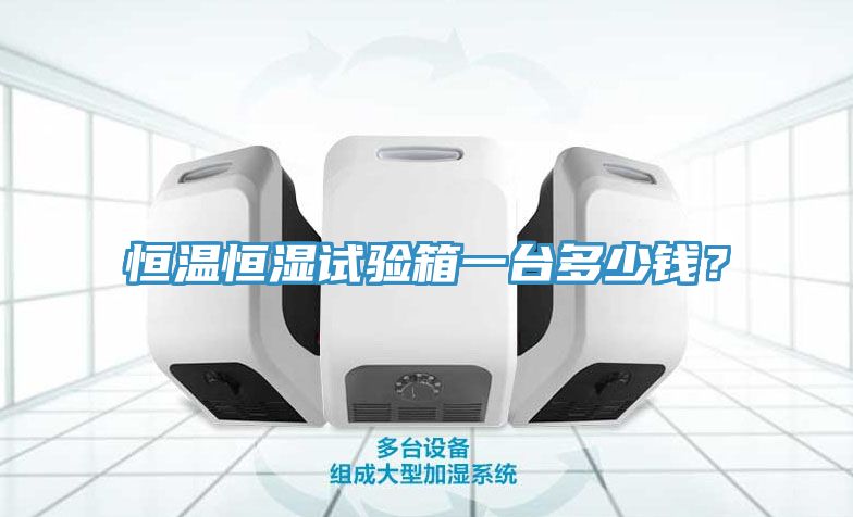 恒溫恒濕試驗(yàn)箱一臺多少錢？