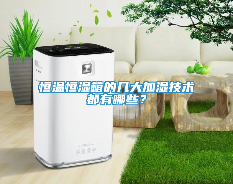 恒溫恒濕箱的幾大加濕技術(shù)都有哪些？