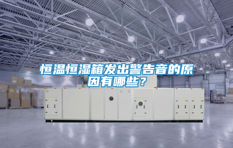恒溫恒濕箱發(fā)出警告音的原因有哪些？