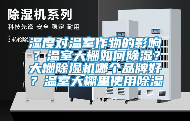 濕度對溫室作物的影響？溫室大棚如何除濕？大棚除濕機哪個品牌好？溫室大棚里使用除濕