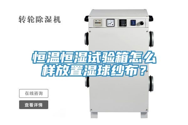 恒溫恒濕試驗(yàn)箱怎么樣放置濕球紗布？