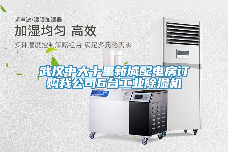 武漢中大十里新城配電房訂購我公司6臺工業(yè)除濕機(jī)