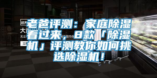 老爸評(píng)測(cè)：家庭除濕看過(guò)來(lái)，8款「除濕機(jī)」評(píng)測(cè)教你如何挑選除濕機(jī)！