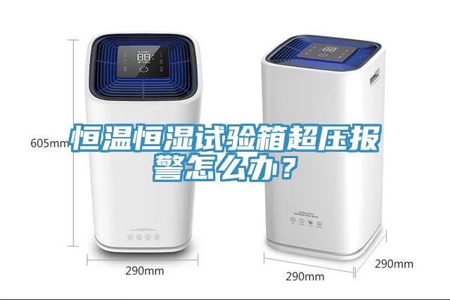 恒溫恒濕試驗箱超壓報警怎么辦？