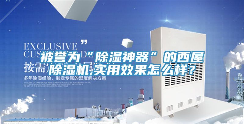 被譽(yù)為“除濕神器”的西屋除濕機(jī),實(shí)用效果怎么樣？