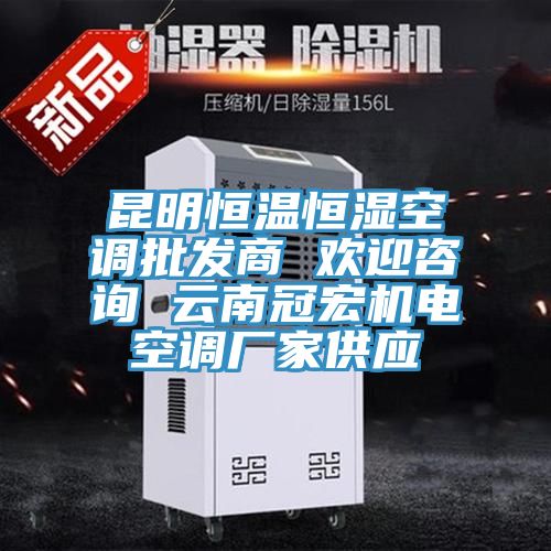 昆明恒溫恒濕空調批發(fā)商 歡迎咨詢 云南冠宏機電空調廠家供應