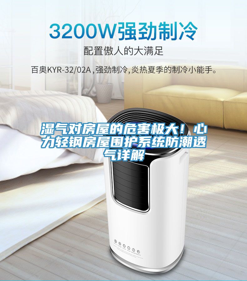 濕氣對(duì)房屋的危害極大！心力輕鋼房屋圍護(hù)系統(tǒng)防潮透氣詳解
