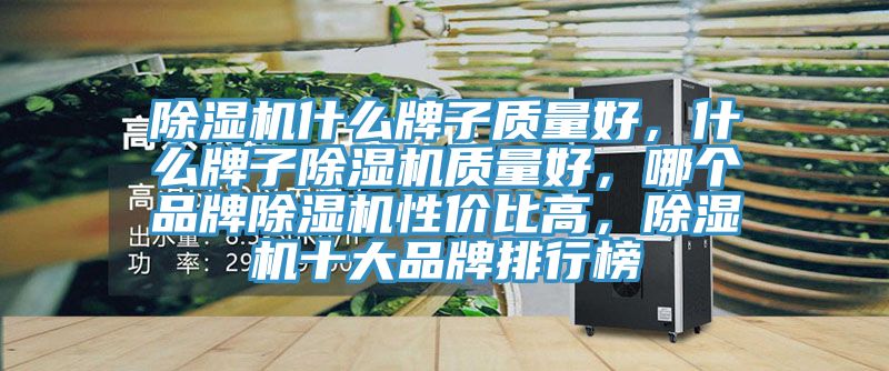 除濕機(jī)什么牌子質(zhì)量好，什么牌子除濕機(jī)質(zhì)量好，哪個(gè)品牌除濕機(jī)性?xún)r(jià)比高，除濕機(jī)十大品牌排行榜