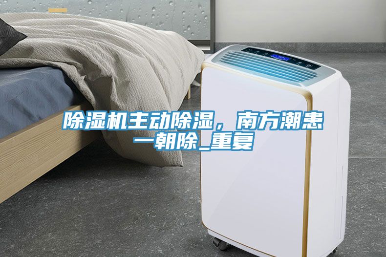 除濕機(jī)主動除濕，南方潮患一朝除_重復(fù)