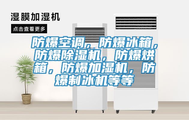 防爆空調(diào)，防爆冰箱，防爆除濕機，防爆烘箱，防爆加濕機，防爆制冰機等等