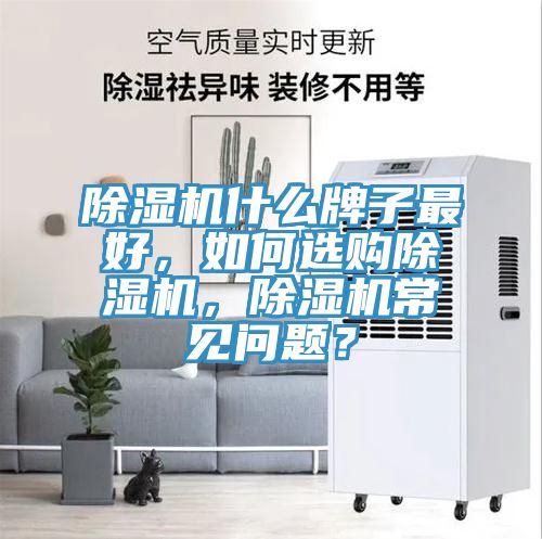 除濕機(jī)什么牌子最好，如何選購(gòu)除濕機(jī)，除濕機(jī)常見問題？