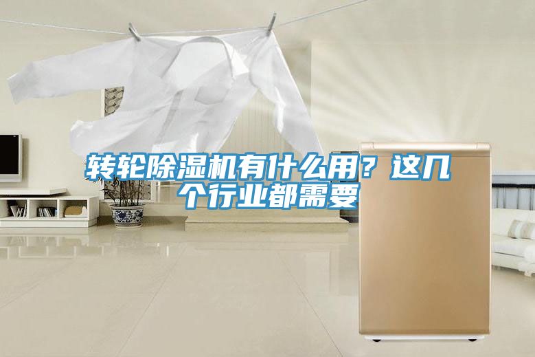 轉(zhuǎn)輪除濕機有什么用？這幾個行業(yè)都需要