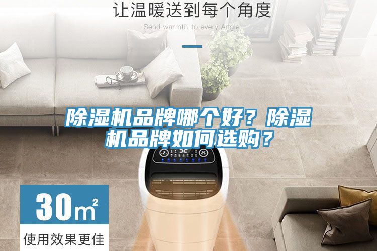 除濕機品牌哪個好？除濕機品牌如何選購？