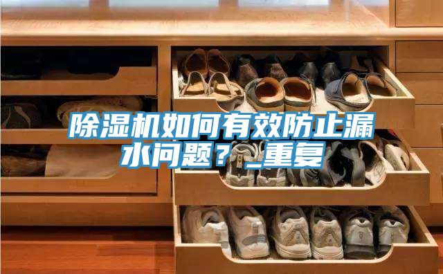除濕機如何有效防止漏水問題？_重復(fù)