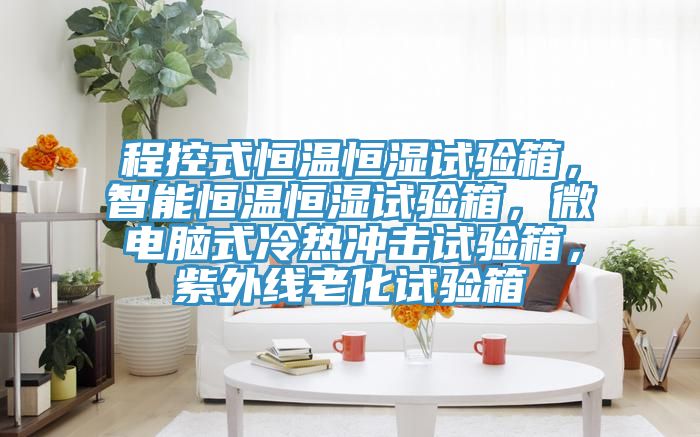 程控式恒溫恒濕試驗箱，智能恒溫恒濕試驗箱，微電腦式冷熱沖擊試驗箱，紫外線老化試驗箱