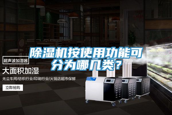 除濕機(jī)按使用功能可分為哪幾類？